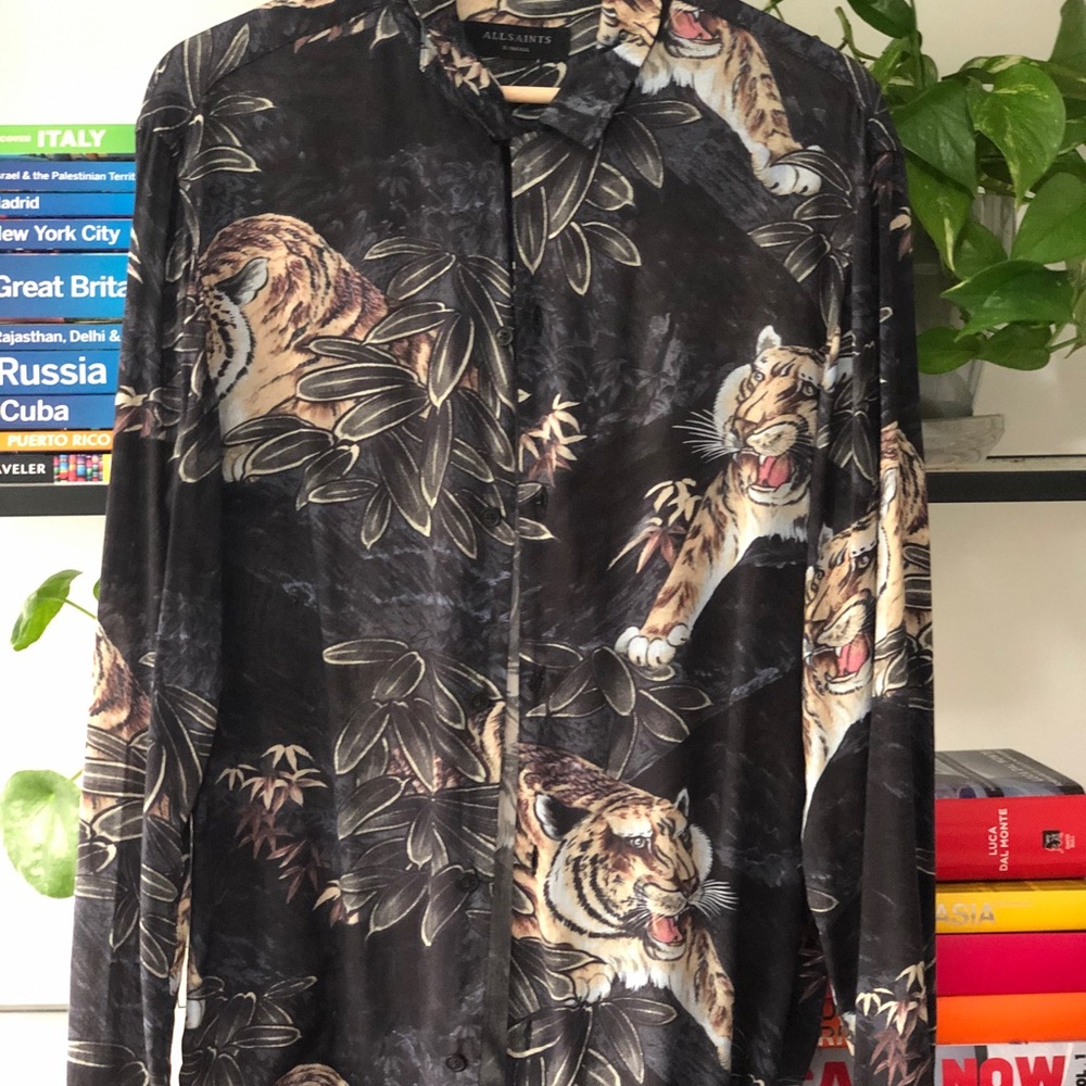 All Saints wacky print shirts